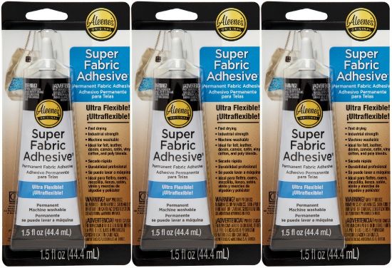 Picture of Aleene's Super Fabric Adhesive 1.5oz 3/Pkg 