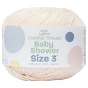 Picture of Aunt Lydia's Baby Shower Crochet Thread Size 3 Natural