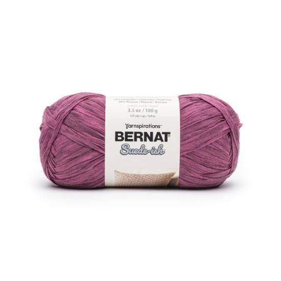 Picture of Bernat Suede-ish Yarn-Beet