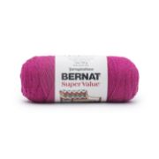 Picture of Bernat Super Value Solid Yarn-Raspberry
