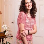 Picture of Aunt Lydia's Fashion Crochet Thread Size 3 Warm Rose 