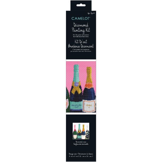 Picture of Camelot Dotz Diamond Art Kit 15"X15"-Prosecco