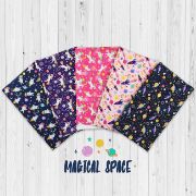 Picture of Camelot Premium Quilting Precut Bundle 43/44"X1yd 5pcs-Magical Space