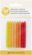 Picture of Candles 24/Pkg Warm Ombre