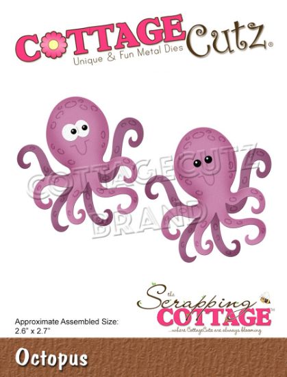 Picture of CottageCutz Dies Octopus 2.6"X2.7"