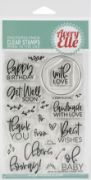 Picture of Avery Elle Clear Stamp Set 4"X6" Everyday Circle Tags