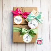 Picture of Avery Elle Clear Stamp Set 4"X6" Everyday Circle Tags