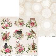 Picture of Dear Love Double-Sided Cardstock 12"X12"-#03