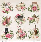 Picture of Dear Love Double-Sided Cardstock 12"X12"-#03