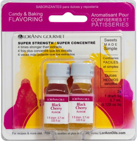 Picture of Candy & Baking Flavoring .125oz 2/Pkg Black Cherry