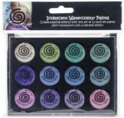 Picture of Cosmic Shimmer Iridescent Watercolor Palette Set 4 Summer Garden