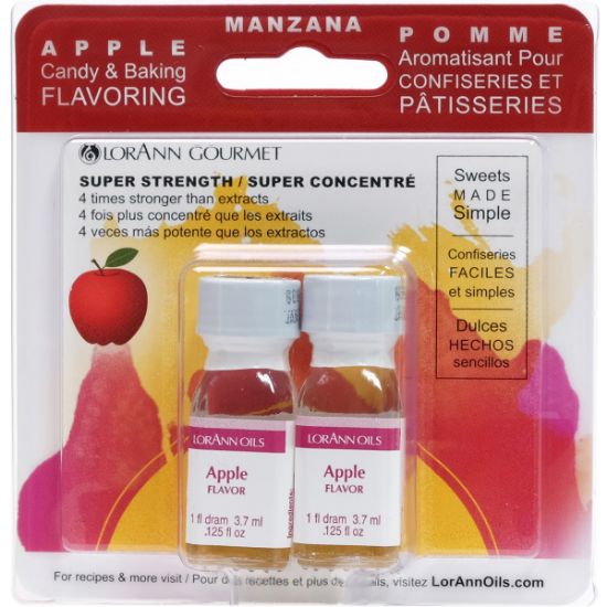 Picture of Candy & Baking Flavoring .125oz 2/Pkg Apple