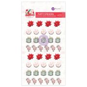 Picture of Candy Cane Lane Puffy Stickers 40/Pkg-