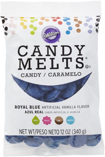 Picture of Candy Melts Flavored 12oz Royal Blue, Vanilla