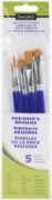 Picture of DecoArt Designer Series Brushes-Basics With Flat Shaders Set