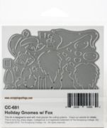 Picture of CottageCutz Dies Holiday Gnomes W/Fox, 4.7"X3.1"