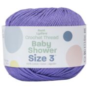 Picture of Aunt Lydia's Baby Shower Crochet Thread Size 3 Amethyst