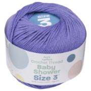 Picture of Aunt Lydia's Baby Shower Crochet Thread Size 3 Amethyst