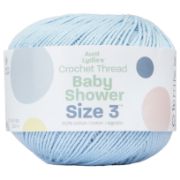 Picture of Aunt Lydia's Baby Shower Crochet Thread Size 3 Icy Blue