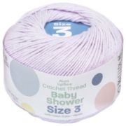 Picture of Aunt Lydia's Baby Shower Crochet Thread Size 3 Lavender Bliss