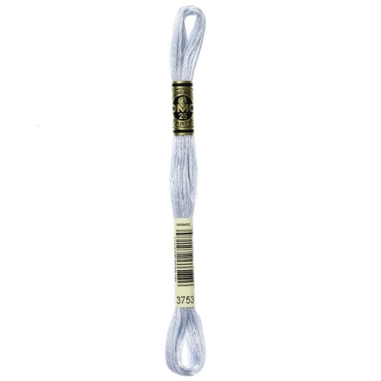 Picture of DMC 6-Strand Embroidery Cotton 8.7yd Ultra Very Light Antique Blue
