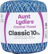 Picture of Aunt Lydia's Classic Crochet Thread Size 10 Shades Of Blue