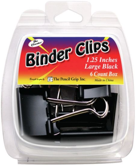 Picture of Binder Clips 1.25" 6/Pkg 