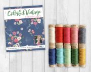 Picture of Aurifil Designer Thread Collection Colorful Vintage By Beverly Mccullough