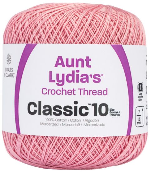 Picture of Aunt Lydia's Classic Crochet Thread Size 10 Soft Mauve