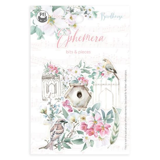 Picture of Birdhouse Ephemera Cardstock Die-Cuts 12/Pkg-Bits & Pieces