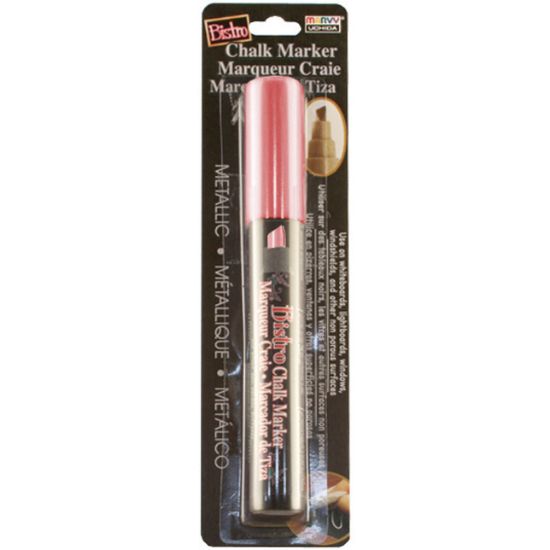 Picture of Bistro Chalk Marker Chisel Tip Metallic Red