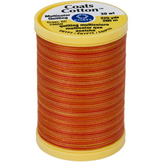 Picture of Cotton Machine Quilting Thread Multicolor 225yd Canyon Sunset