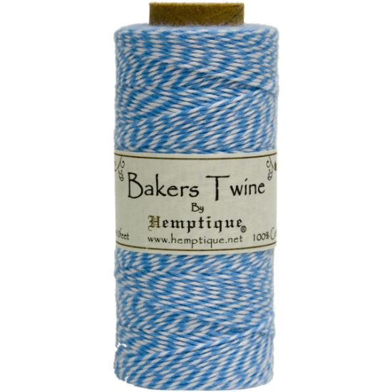 Picture of Cotton Baker's Twine Spool 2-Ply 410' Blue