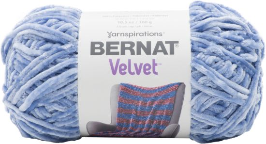 Picture of Bernat Velvet Yarn Smokey Blue