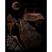 Picture of Copper Foil Engraving Art Kit 8"X10" Howl