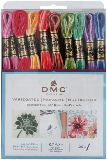 Picture of DMC Embroidery Floss Pack 8.7yd Variegated 36/Pkg