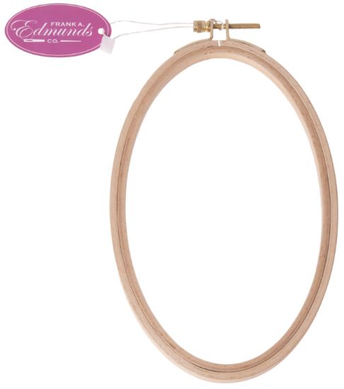 Picture of Frank A. Edmunds Beechwood Embroidery Hoop-5"X8"