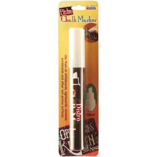 Picture of Bistro Chalk Marker Chisel Tip White