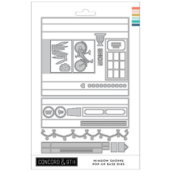 Picture of Concord & 9th Dies-Window Shoppe Pop-Up Base