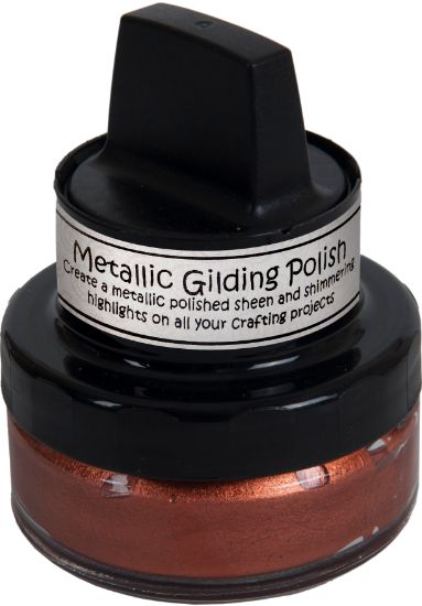 Picture of Cosmic Shimmer Metallic Gilding Polish Red Bronze