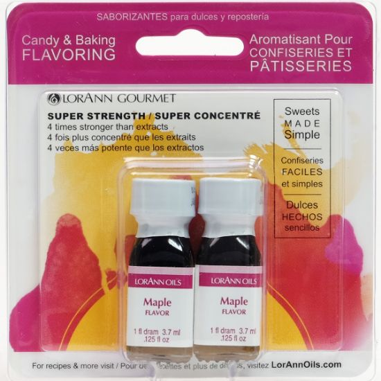 Picture of Candy & Baking Flavoring .125oz 2/Pkg Maple