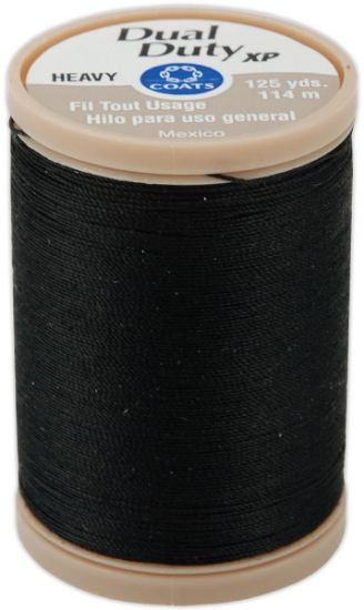 Picture of Dual Duty XP Heavy Thread 125yd Black