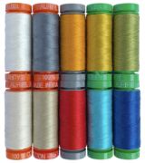Picture of Aurifil Designer Thread Collection-From Collage To Quilt By Sarah Hibbert