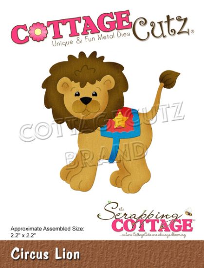 Picture of CottageCutz Dies-Circus Lion 2.2"X2.2"