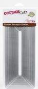 Picture of CottageCutz Slimline Dies Rounded Rectangles 8.5" To .5"