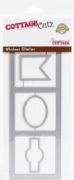 Picture of CottageCutz Slimline Dies Windows 8" To 1.1"