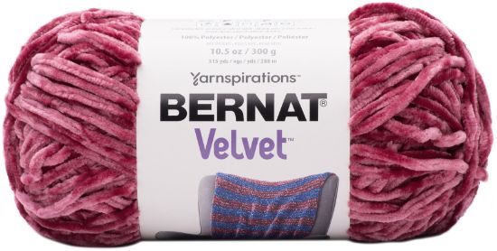 Picture of Bernat Velvet Yarn Pomegranate