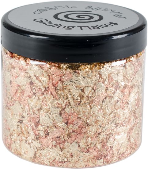 Picture of Cosmic Shimmer Gilding Flakes 200ml Warm Sunrise