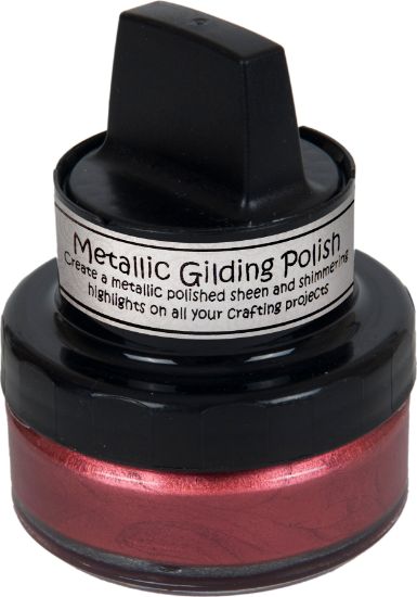 Picture of Cosmic Shimmer Metallic Gilding Polish Rich Red