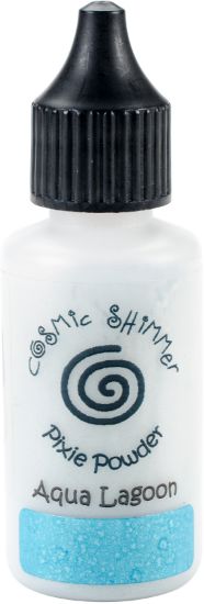 Picture of Cosmic Shimmer Pixie Powder 30ml Aqua Lagoon